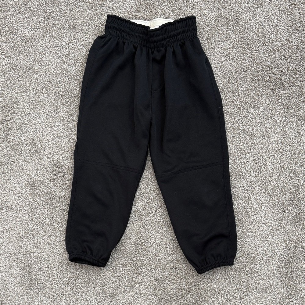 Augusta Sportswear Kids Black Baseball Pants